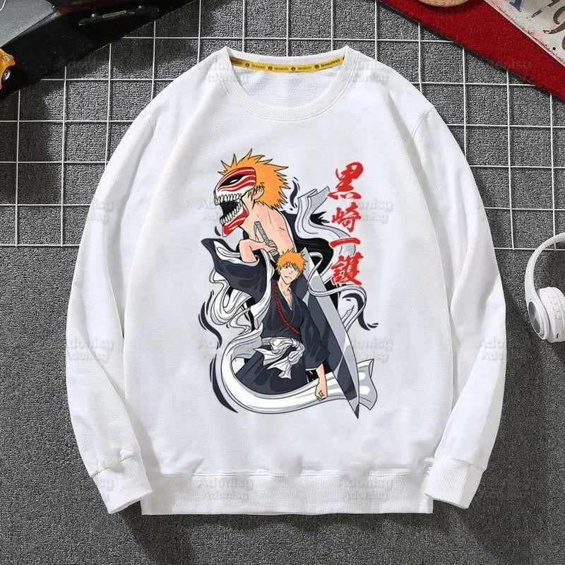 Bleach: Kurosaki Ichigo Autumn Pullover Sweatshirts
