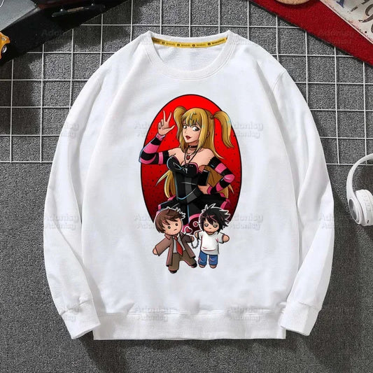 Death Note: L Ryuk Sweatshirts Harajuku Men's Ryuuku Animation Collectable Casual Clothes