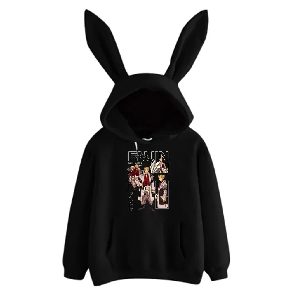 Gachiakuta hoodies women anime sweatshirt japanese anime 2000s tops harajuku Female Pockets