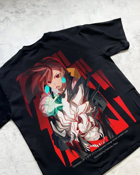 Dandadan: T-Shirt Women Men Oversized Y2k Short Sleeve Funny Anime Pure Cotton Casual Harajuku Streetwear Female Male Clothing