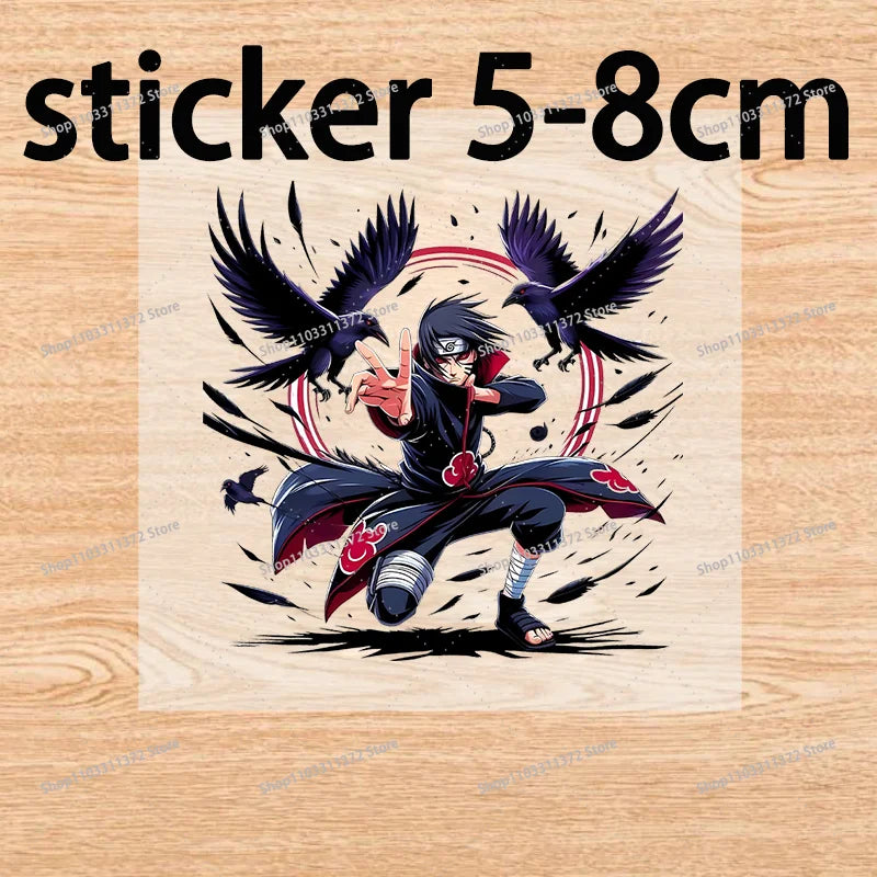 Naruto: Leather Wallet Cute Cartoon Printed Bags Fashion Zipper Short Coin Purse Multi-slot Bank Card Storage Bag Birthday Gift