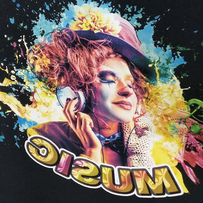 Afro Samurai: T Shirt Vintage Retro Style Japanese Art Sumi e Ink vintage Washed homme Stylish designer clothes Versatile Casual