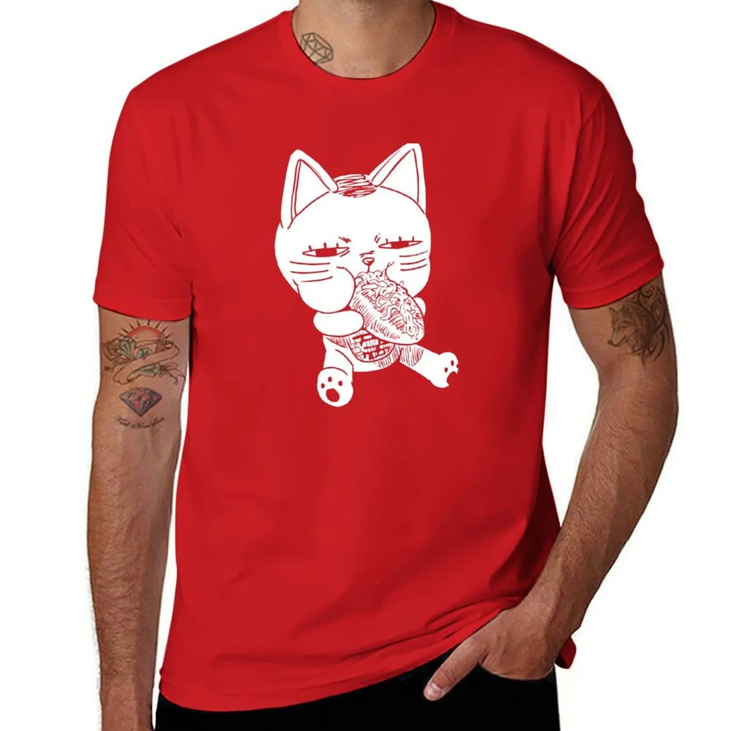 Dandadan: Turbo Cat T-Shirt Vintage Style