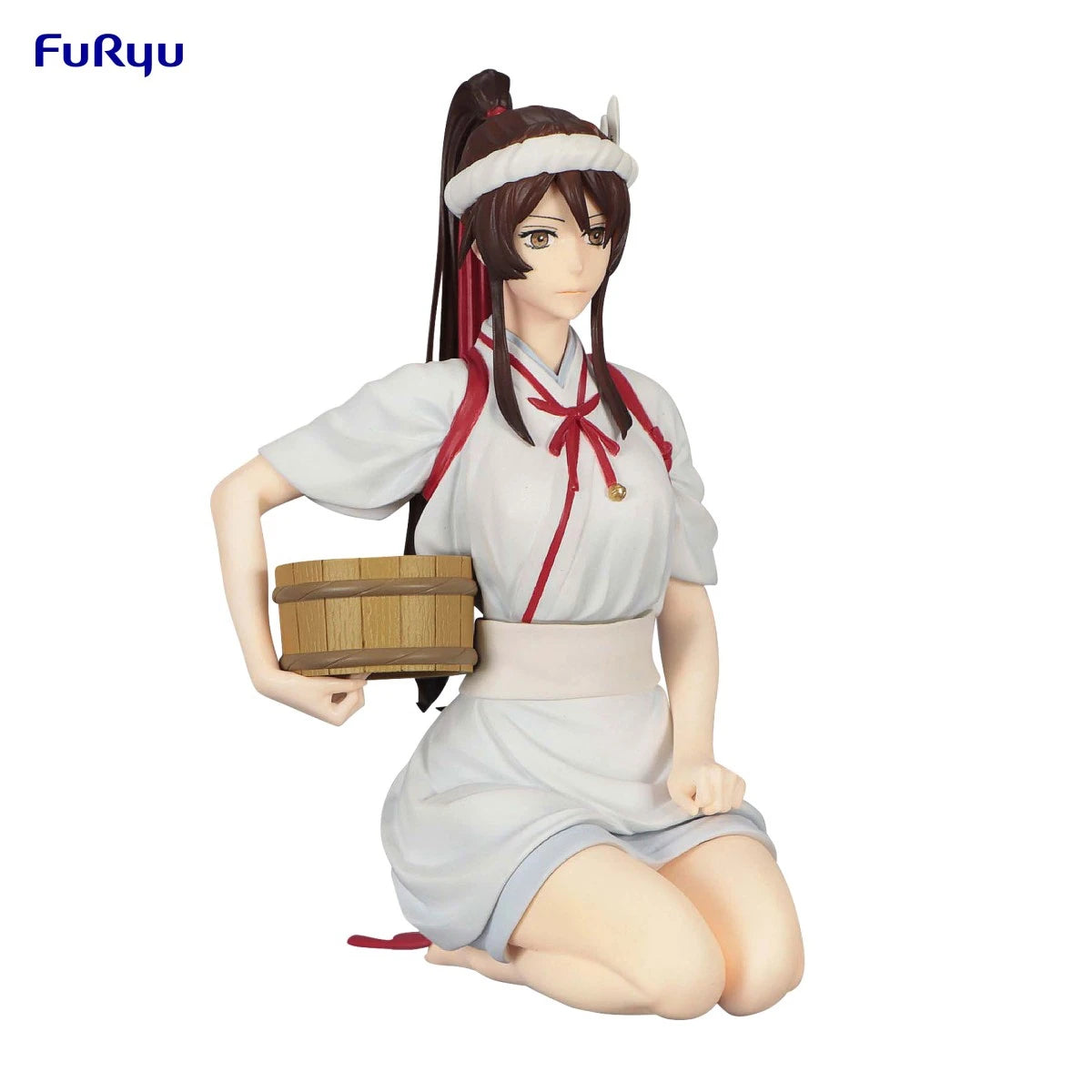 Hell's Paradise: FuRyu Genuine 10cm Sagiri Yamada Asaemon Gabimaru Noodle Stopper Figure Collection Figurine Toys Model Doll Gift