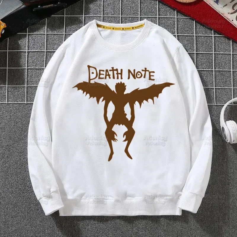 Death Note: L Ryuk Sweatshirts Harajuku Men's Ryuuku Animation Collectable Casual Clothes
