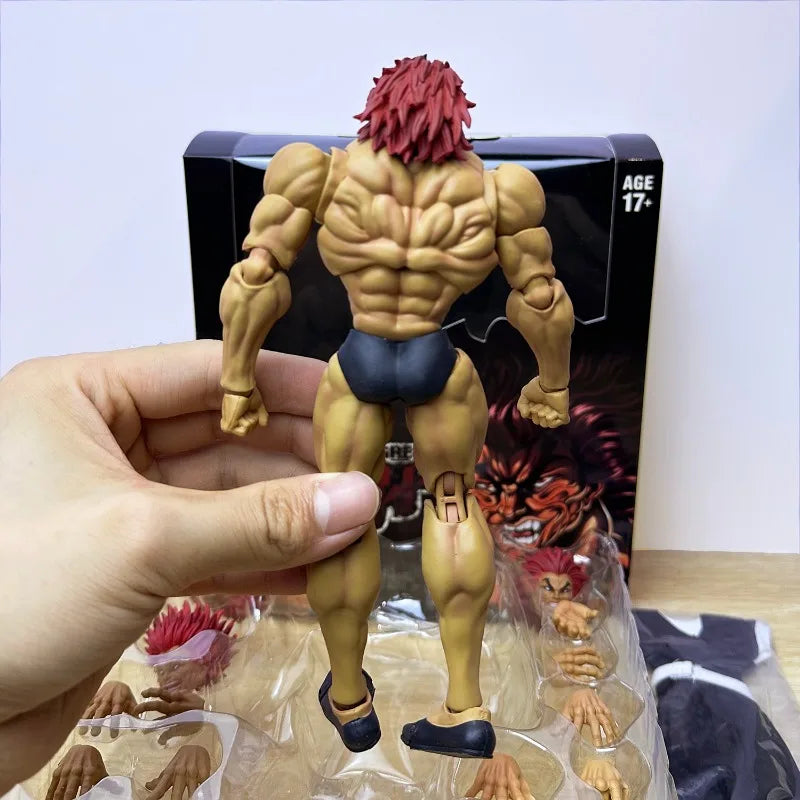 Baki: Hanma Son Of Ogre Action Figure Hanma Yuujiro Figurine Ko Fighting PVC Collection Anime Yujiro Figures Model Toys Gifts