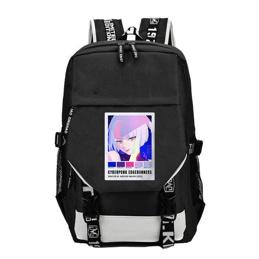 Kaiju No 8: Cartoon Print Backpack Teenage Street Cool Zipper Schoolbag School Supplies Student Gifts