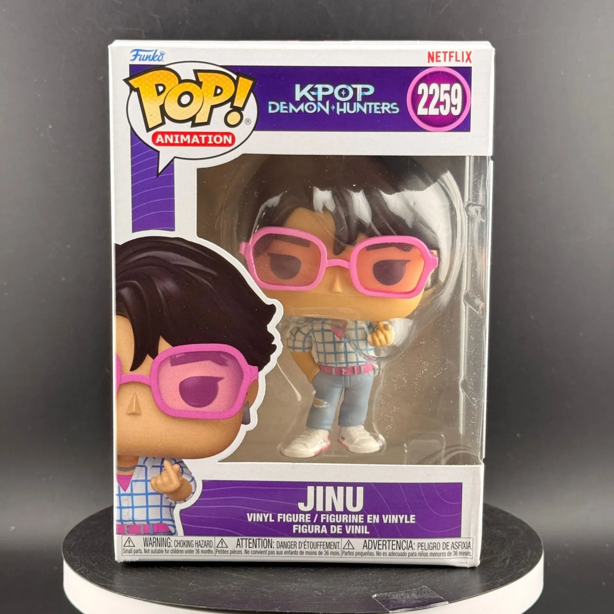 KPop Demon Hunters: Derpy with Sussie (Glow)Figure Funko Pop! #2260 Official Authentic Limited Edition Figures KPop Fans Gift Toy