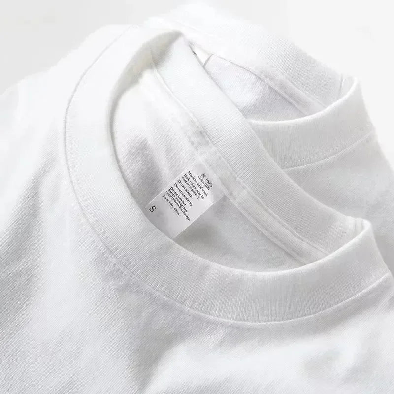 Gachiakuta: Loose Oversized Y2k Short Sleeve Anime T-Shirt Male Clothing Casual Heavy Cotton Top Tee