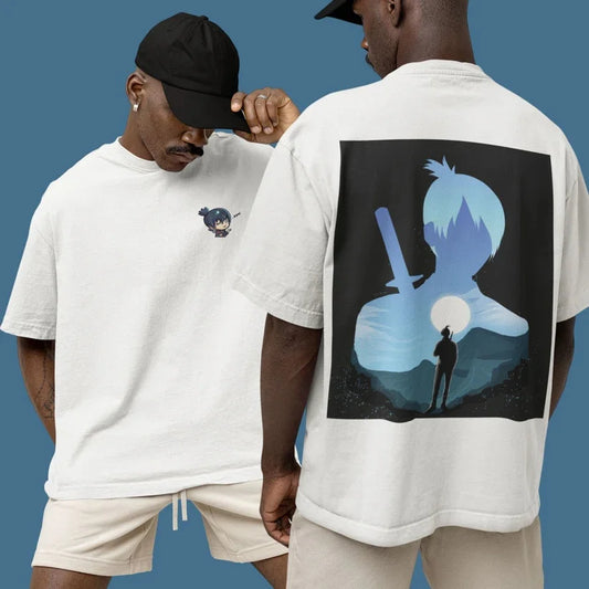 Chainsaw Man: Harajuku Trend Fashion Oversized Anime Peripheral Clothing T-shirt