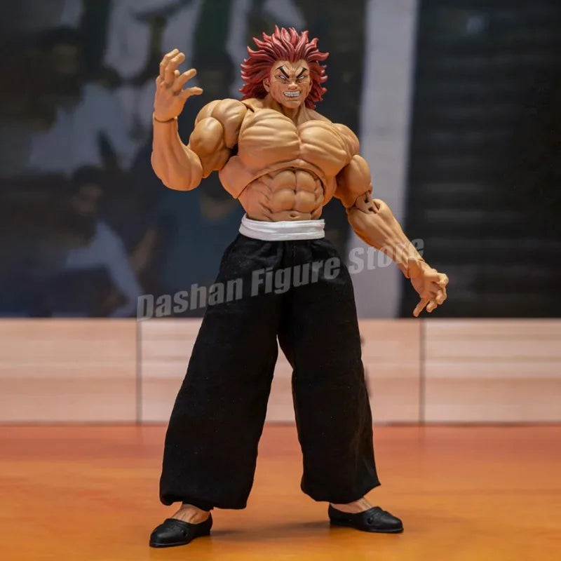 Baki: Hanma Son Of Ogre Action Figure Hanma Yuujiro Figurine Ko Fighting PVC Collection Anime Yujiro Figures Model Toys Gifts