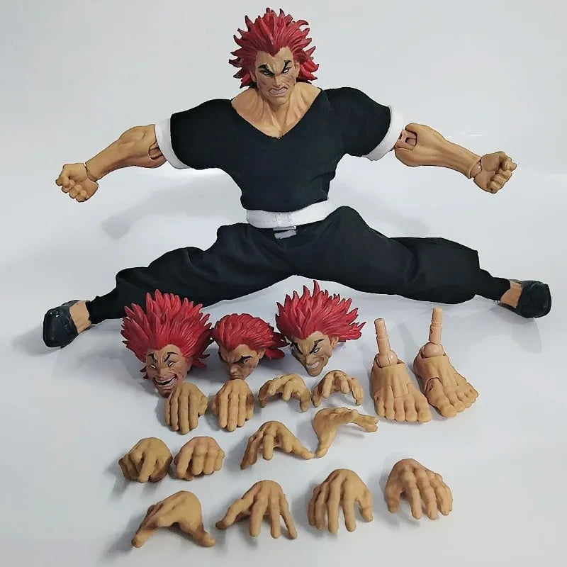 Baki: Hanma Son Of Ogre Action Figure Hanma Yuujiro Figurine Ko Fighting PVC Collection Anime Yujiro Figures Model Toys Gifts