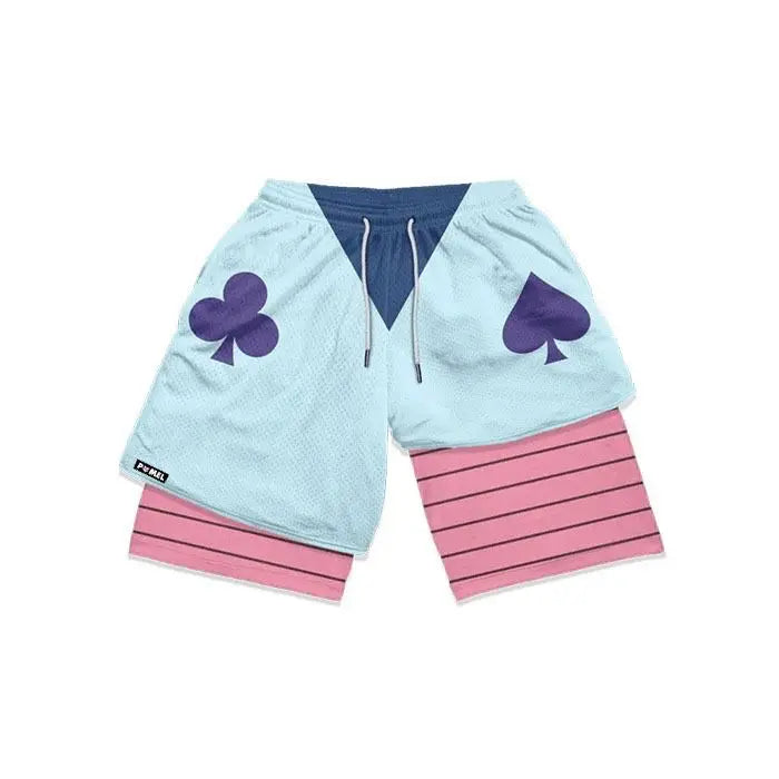 Hajime No Ippo: Custom Gym Compression Shorts Running Workout GYM Summer Shorts
