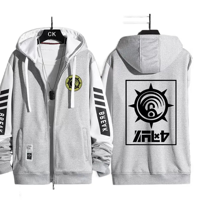 Gachiakuta:  Zip Up Hoodie Rude Riyo Costume Casual Harajuku Long Sleeves Men Women Zipper Hoodies Sweatshirt Outerwear Coat