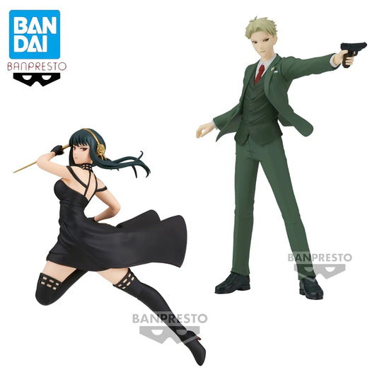 SPY x FAMILY: Original In Stock BANPRESTO Vibration Stars Loid Forger Yor Forger  Figure Model Anime Genuine Boxed Toy