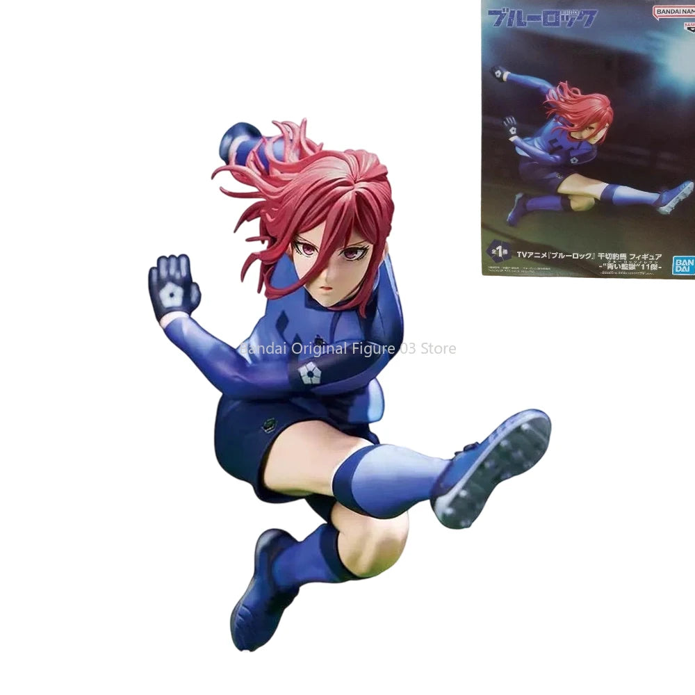 Blue Lock: Original Bandai  Nagi Seishiro Rin Itoshi Isagi Yoichi Itoshi Sae Chigiri Hyoma Shidou Ryuusei Anime Action Figure Toys
