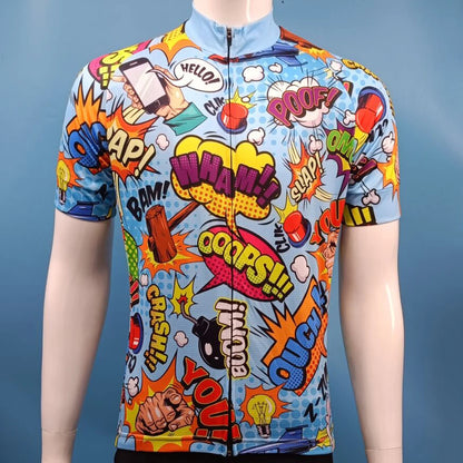 Yowamushi Pedal: Team Men Cycling Jersey MTB Maillot Bike Shirt Downhill Jersey High Quality Pro Team Tricota Mountain Bicycle Clothing