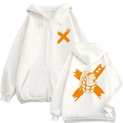My Hero Academia: Zip Up Hoodies Harajuku Fashion Manga Vintage Sweatshirt Men Women Fleece Oversized Tracksuit Coats