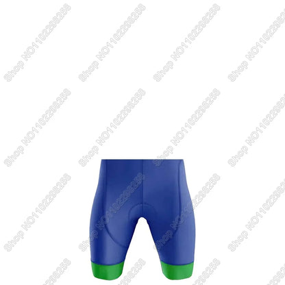 Super Mario: Mario and Luigi theme colors-- Cycling Jersey Set Men Funny Cycling Clothing Summer Road Bike Shirt Suit Bicycle Bib Shorts MTB Maillot