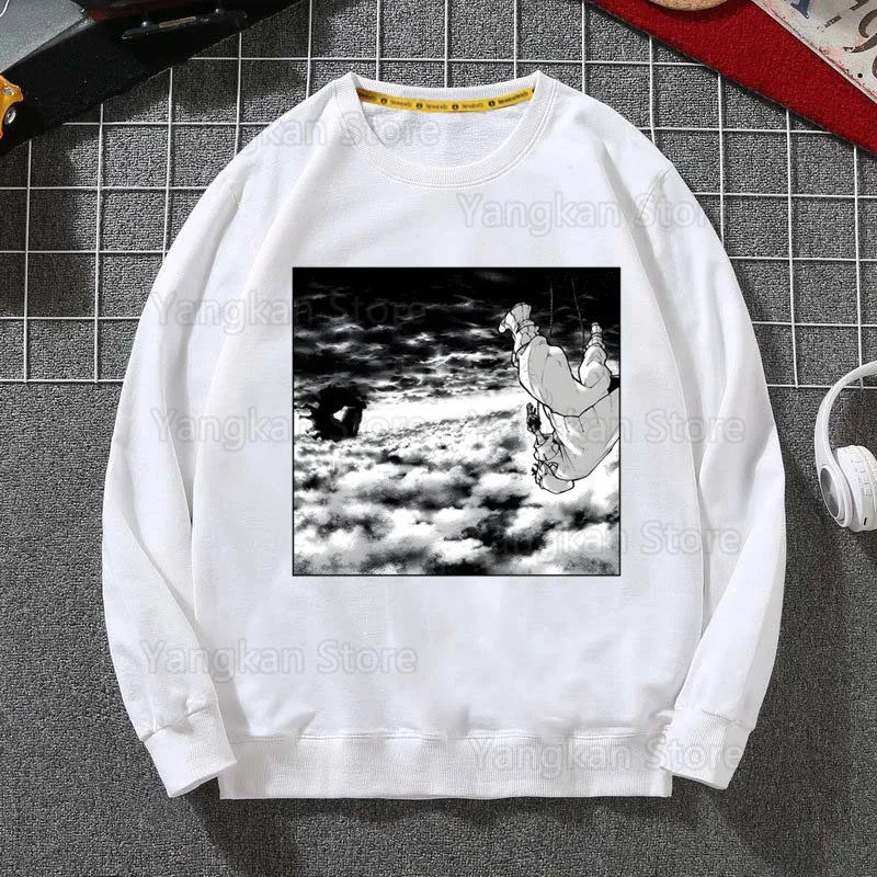 Gachiakuta: Spring Autumn Male Casual Sweatshirts Men's Sweatshirt Tops
