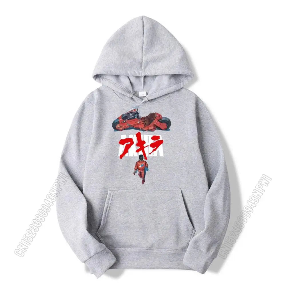 Akira: Synthwave Hoodie Sweatshirt 100% Hoodies Loose Fitness Style Hoody