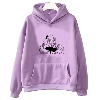 Spy x Family: hoodie sweatshirt kawaii fashion graphic 2000s tops vintage Casual Aesthetic
