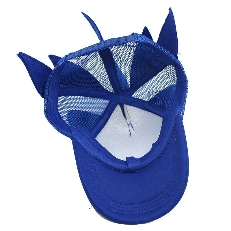 Sonic The Hedgehog:  Printed Baseball Cap S High-value Children Adult Parent-child Breathable Mesh Sunshade Sunscreen Hat