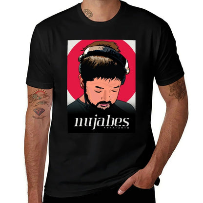 Samurai Champloo: Nujabes T-Shirt Retro Graphic Print T-Shirt