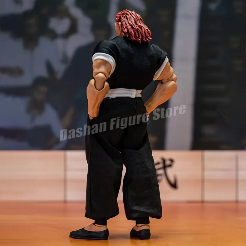 Baki: Hanma Son Of Ogre Action Figure Hanma Yuujiro Figurine Ko Fighting PVC Collection Anime Yujiro Figures Model Toys Gifts