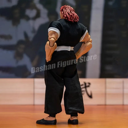 Baki: Hanma Son Of Ogre Action Figure Hanma Yuujiro Figurine Ko Fighting PVC Collection Anime Yujiro Figures Model Toys Gifts