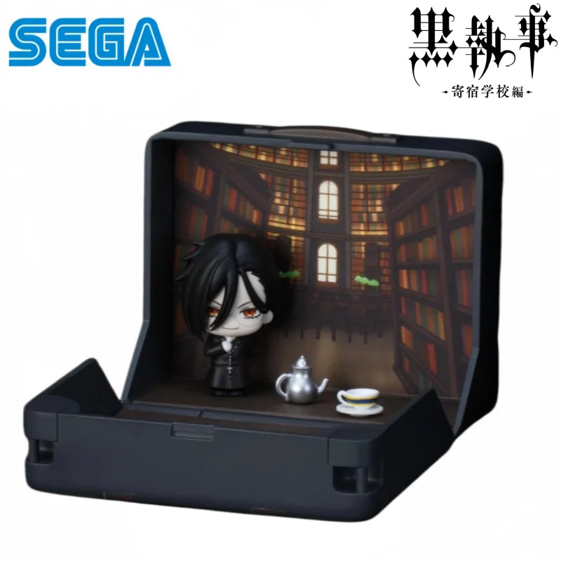 Black Butler: Sega In Stock Original Box Petite World Memories  Public School Arc Sebastian Michaelis Q Mini Collectible Figure
