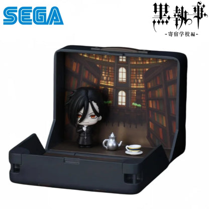Black Butler: Sega In Stock Original Box Petite World Memories  Public School Arc Sebastian Michaelis Q Mini Collectible Figure