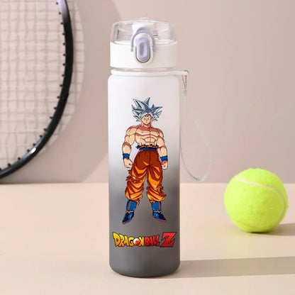 Dragon Ball : 550ml Son Goku SaiyanOutdoor Sports Portable Large Capacity Water Bottle Drinking Water Cup Holiday Childrens Gifts