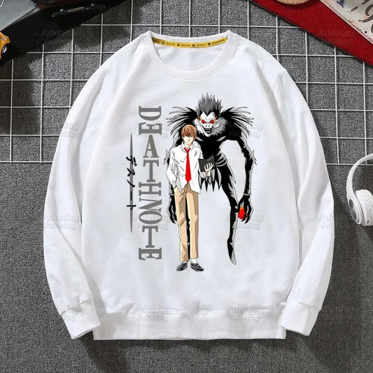 Death Note: L Ryuk Sweatshirts Harajuku Men's Ryuuku Animation Collectable Casual Clothes