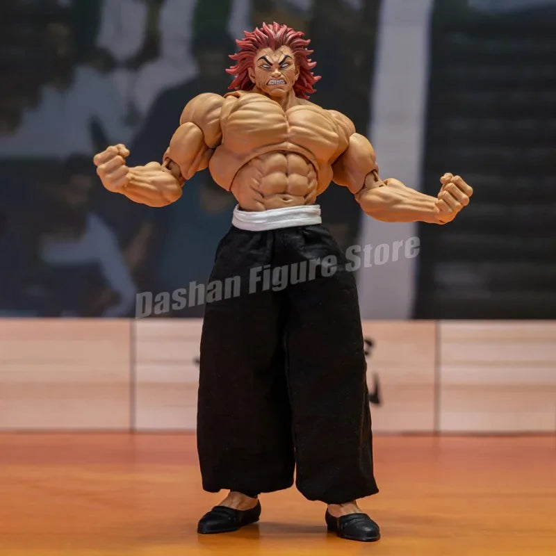 Baki: Hanma Son Of Ogre Action Figure Hanma Yuujiro Figurine Ko Fighting PVC Collection Anime Yujiro Figures Model Toys Gifts
