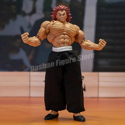 Baki: Hanma Son Of Ogre Action Figure Hanma Yuujiro Figurine Ko Fighting PVC Collection Anime Yujiro Figures Model Toys Gifts