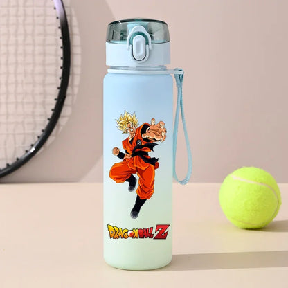 Dragon Ball : 550ml Son Goku SaiyanOutdoor Sports Portable Large Capacity Water Bottle Drinking Water Cup Holiday Childrens Gifts