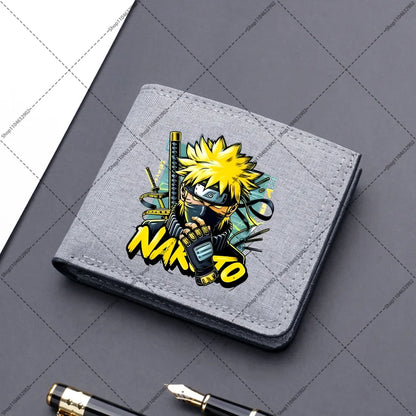 Naruto: Variotion Wallet Sasuke Sakura Cartoon Anime Pattern Portable Purses Boys Girls Cute Purse Women Creative Wallets Party Gifts