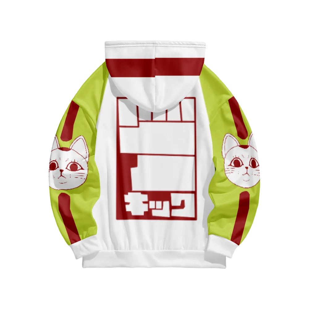 Dandadan: Okarun hooded drawstring pocket sweatshirt men/women harajuku Pullovers Vintage 90s Fashion
