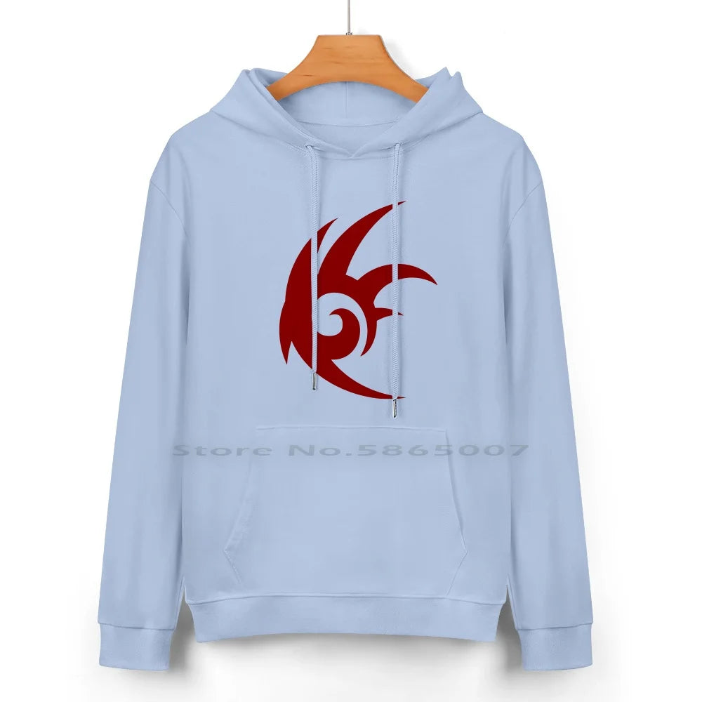 Sonic The Hedgehog: Shadow Logo Cotton Hoodie Sweater 24 Colors Shadow Hedgehog Logo Icon Game 100% Cotton Hooded Sweatshirt