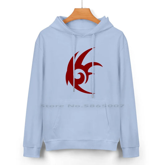 Sonic The Hedgehog: Shadow Logo Cotton Hoodie Sweater 24 Colors Shadow Hedgehog Logo Icon Game 100% Cotton Hooded Sweatshirt