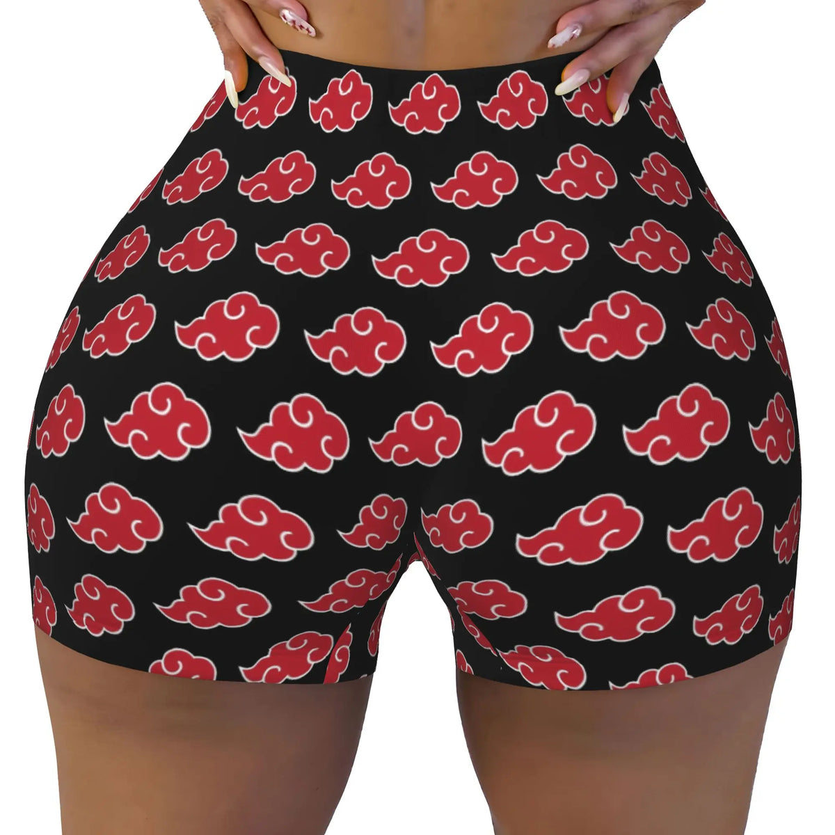 TV Manga Series N-Naruto Biker Running Gym Shorts Women Japane Anime  Athletic Workout Yoga Shorts