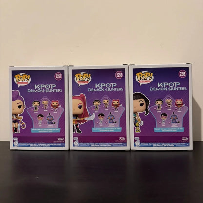 KPop Demon Hunters: Derpy with Sussie (Glow)Figure Funko Pop! #2260 Official Authentic Limited Edition Figures KPop Fans Gift Toy