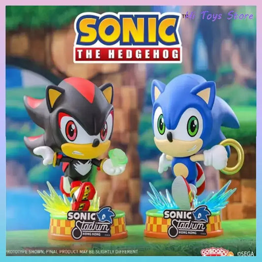 Sonic The Hedgehog: Original Hot Toys Anime Figures  Action Figure Shadow Doll Cosbaby Treasure Doll Birthday Gift Children Toys