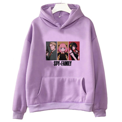 Spy x Family: hoodie sweatshirt kawaii fashion graphic 2000s tops vintage Casual Aesthetic