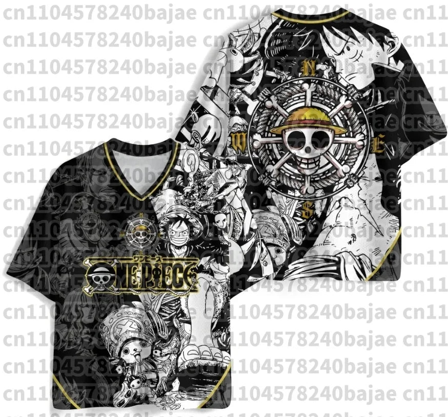 One Piece: Zoro Luffy 3D Quick-Drying T-Shirt Plus Size for Men Women Children's Top Jersey Gift