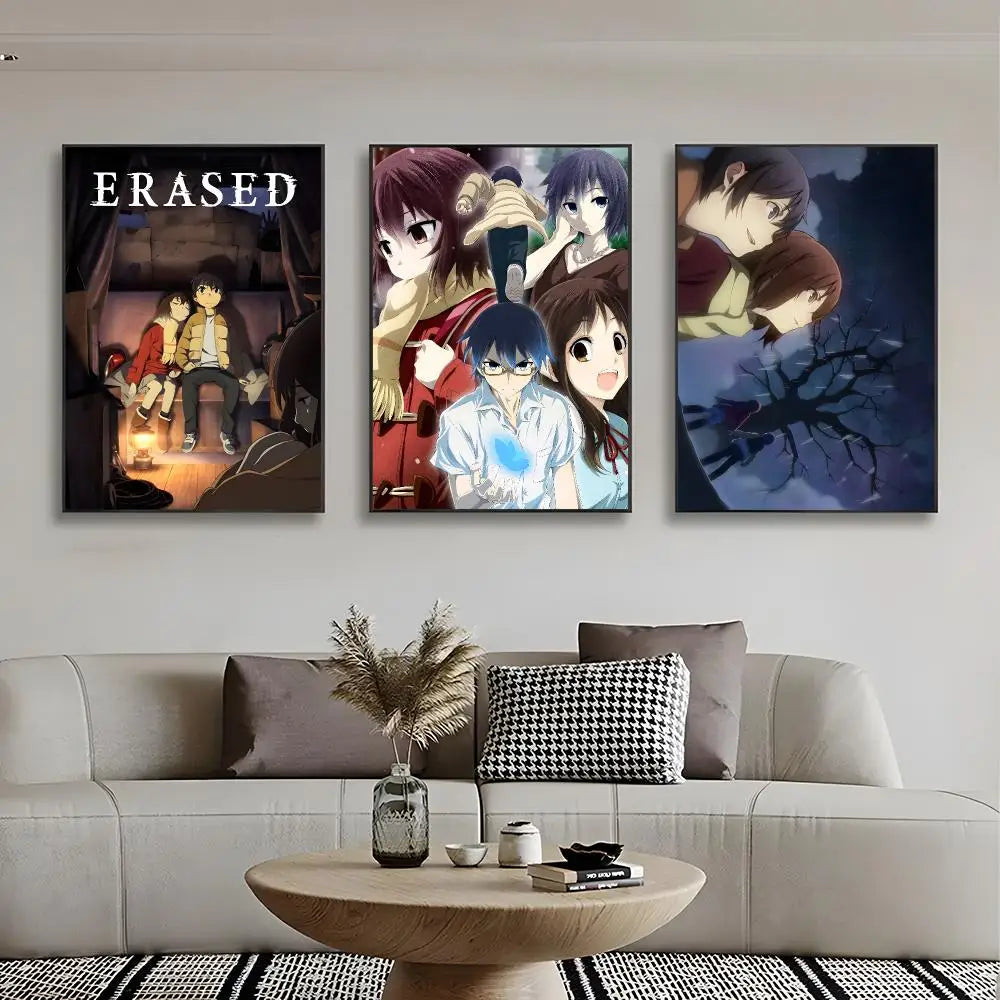 Erased: Poster Wall Art Print Decorative Mural Home Decor Gift Unframed