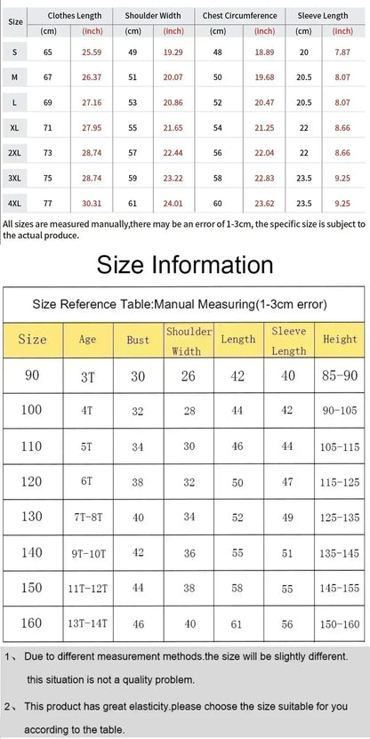 Kaiju No. 8: Animation Derivatives Pattern Printed Short Sleeve T-Shirt Men's and Women's 2025 Summer New Fashion Cotton Top