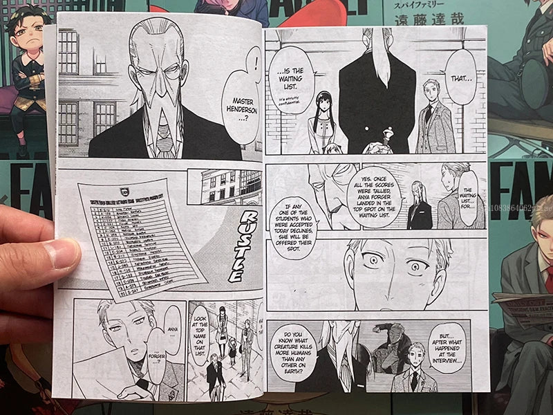 Spy X Family: Official Comic Book Volume (Spy Play House) Espionage, Action, Family, Comedy Book