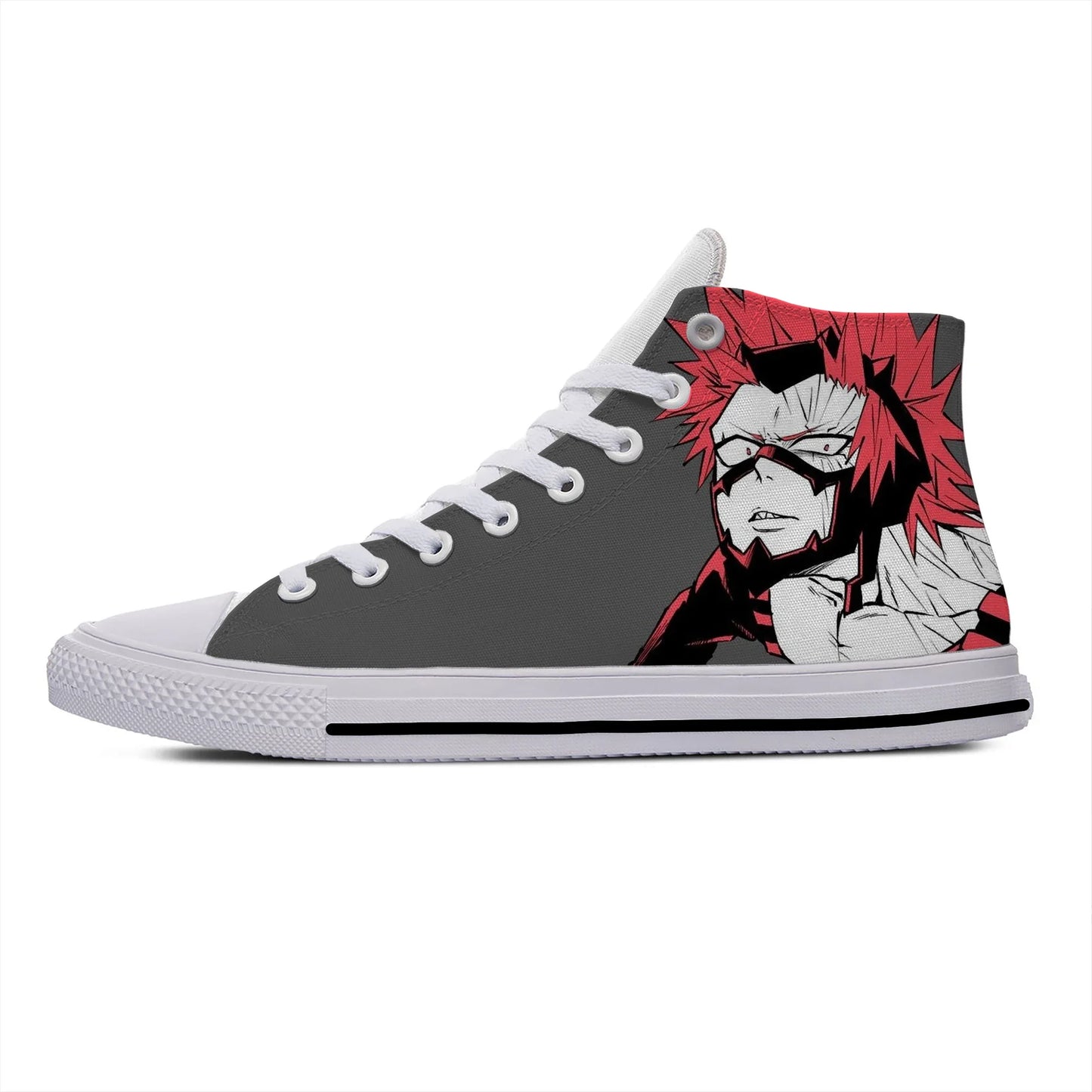 My Hero Academia : Volume 2 Kirishima Eijiro Casual Cloth Shoes High Top Lightweight Breathable 3D Print